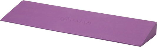 "Yoga Block Wedge EVA Foam Slant Board Wrist & Back Support Deep Purple"