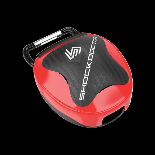 101 Anti-Microbial Mouthguard Case, OSFA , RED